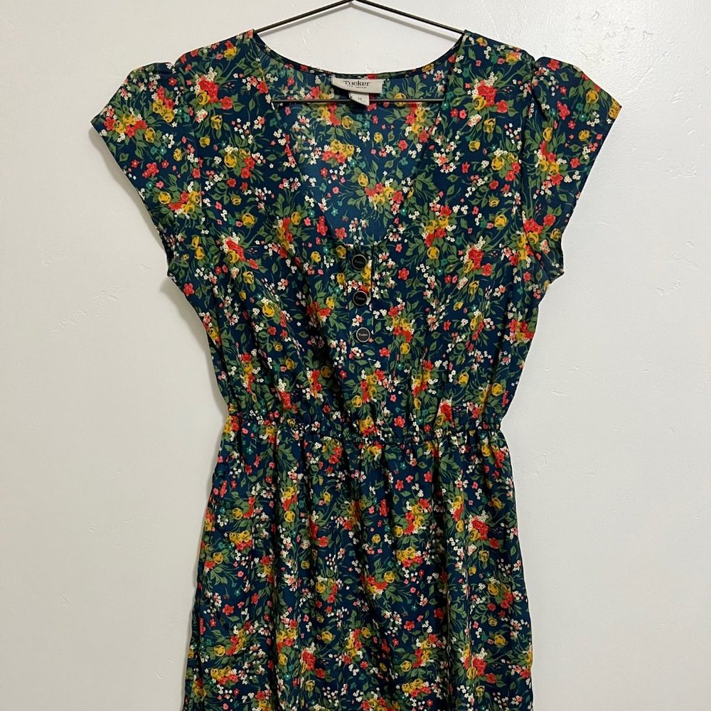 TUCKER for Target Collaboration Dress Floral Print with POCKETS